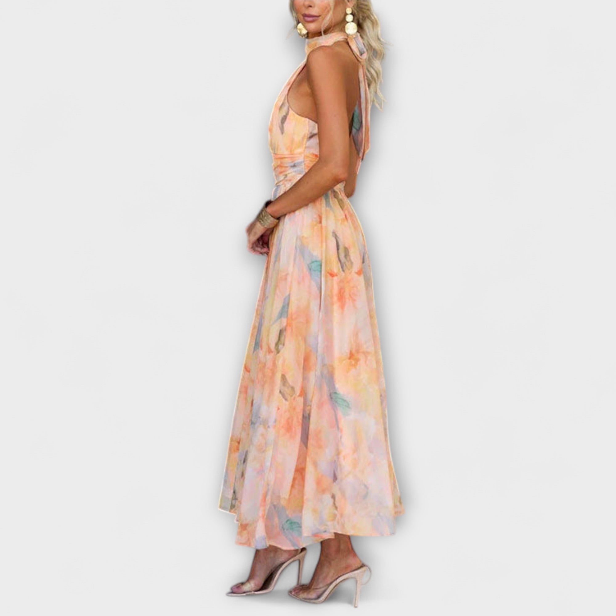 Amara™ | Halter Neck Summer Dress
