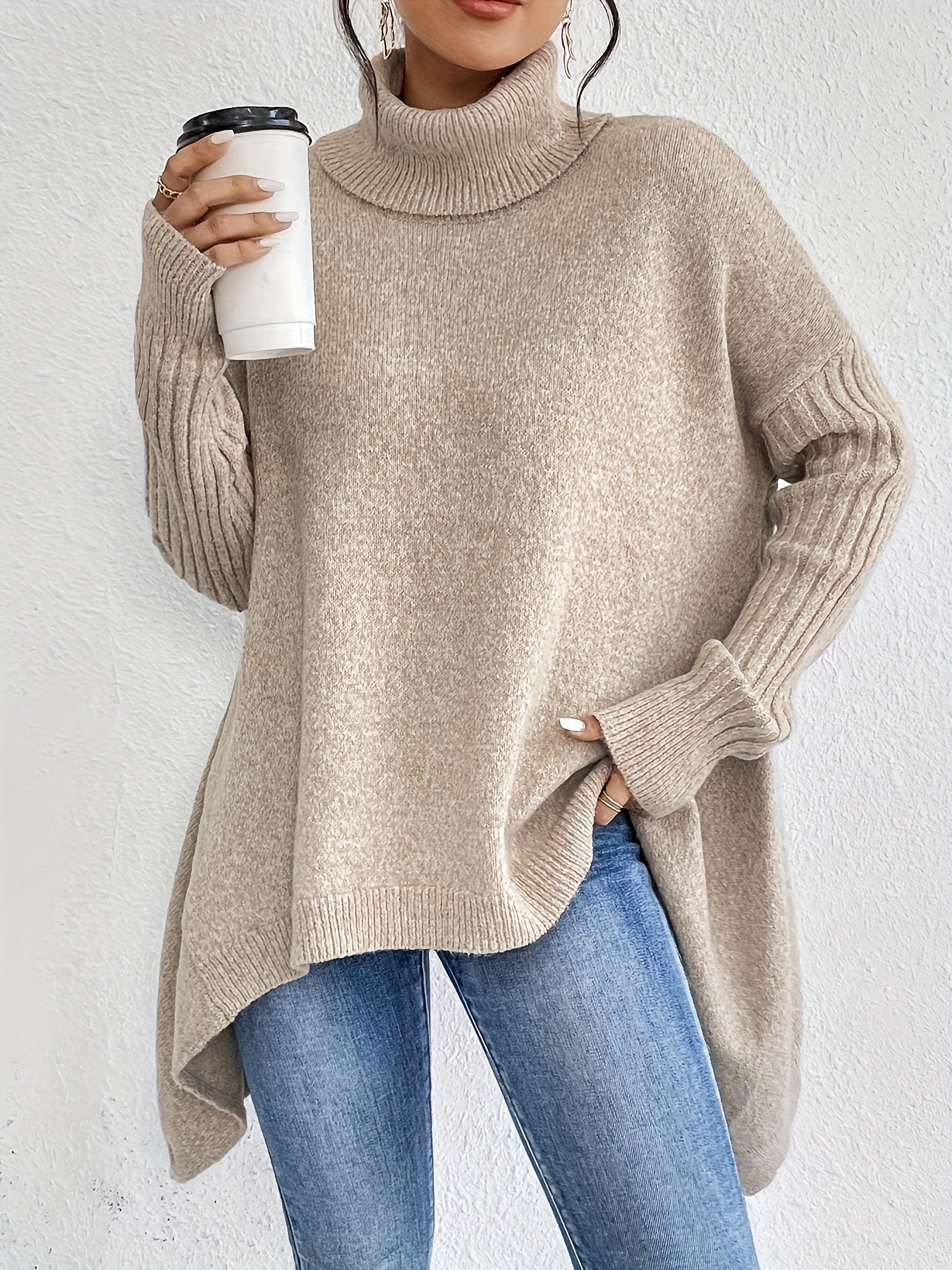 Amara™ – High neck sweater