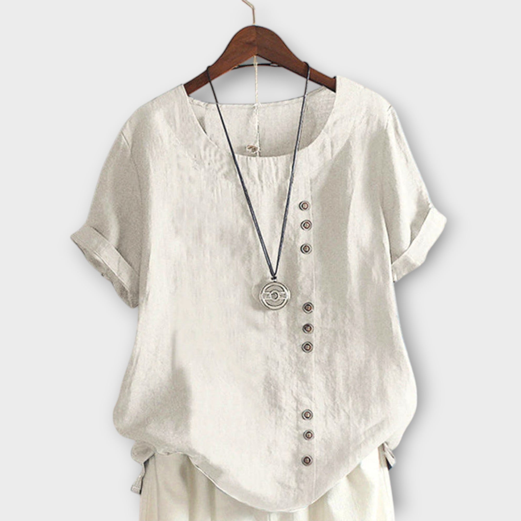 Amara™ | Linen Blouse
