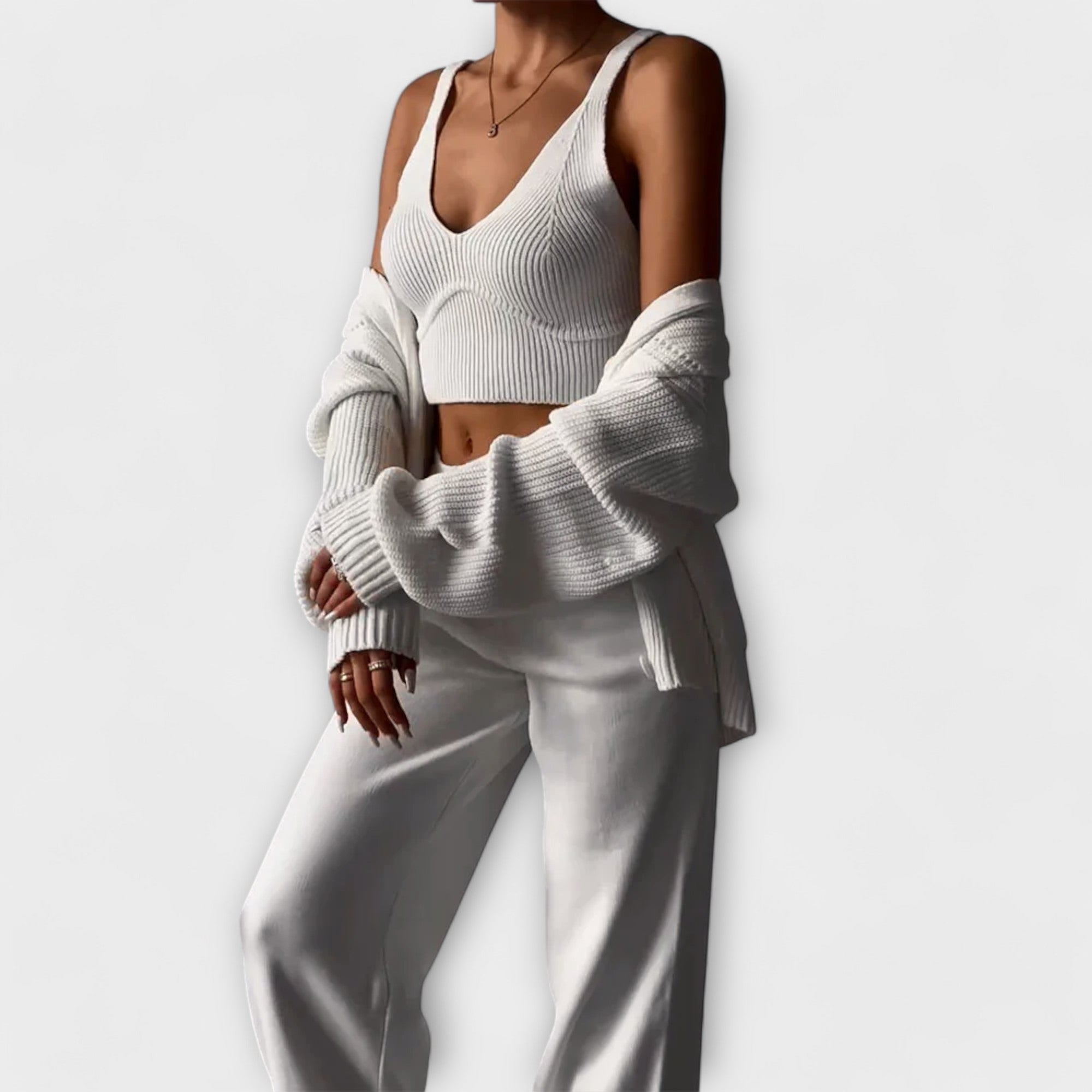 Amara™ | Three-Piece Knit Set