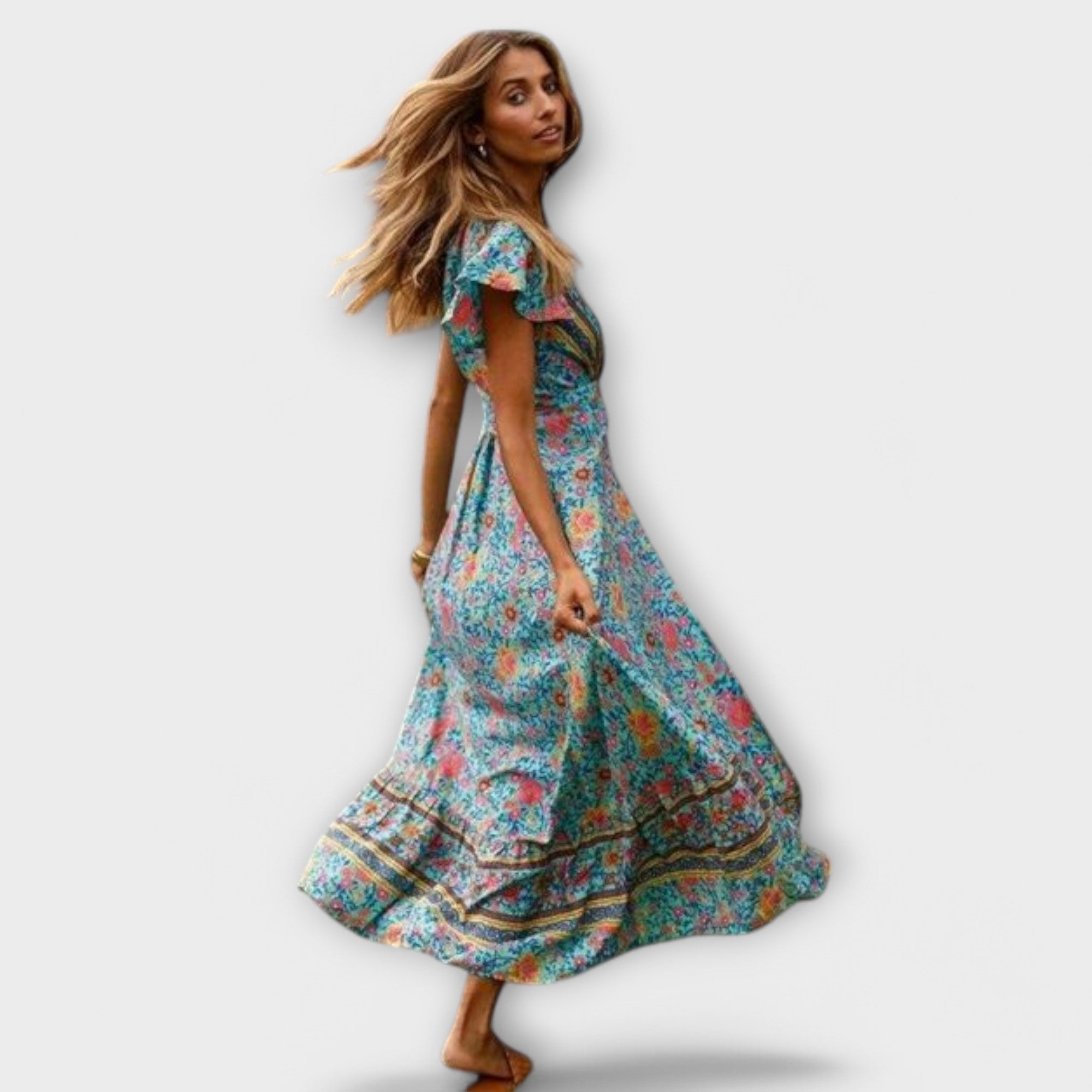 Amara™ | Shylin Boho Maxi Dress