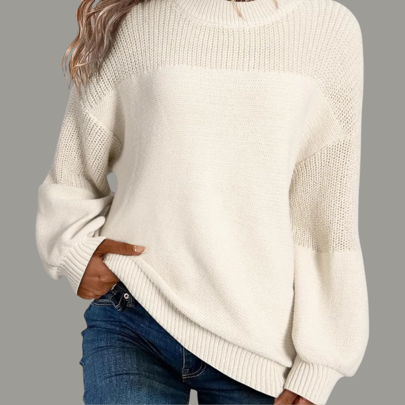 Amara™ - Loose-fitting knitted jumper