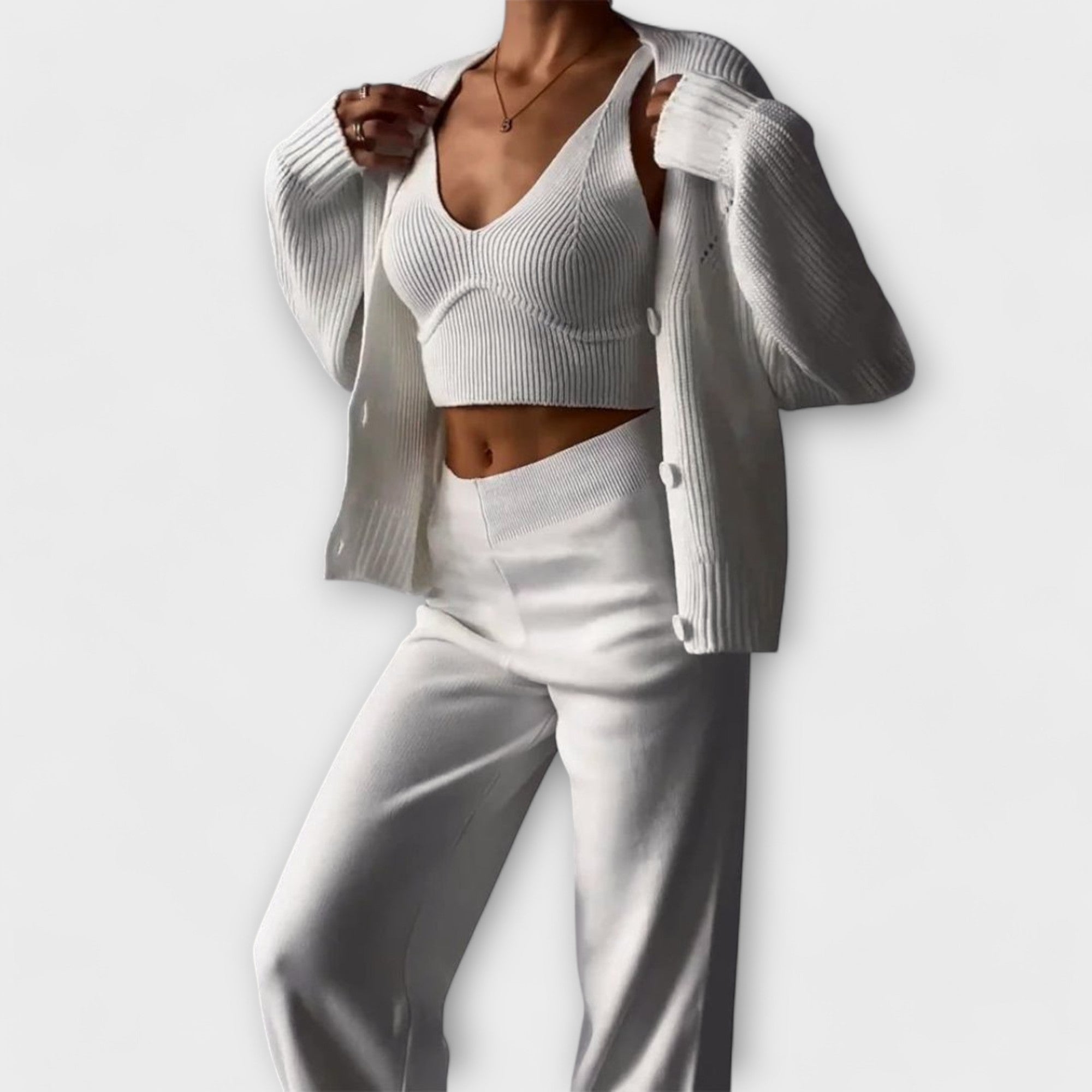 Amara™ | Three-Piece Knit Set