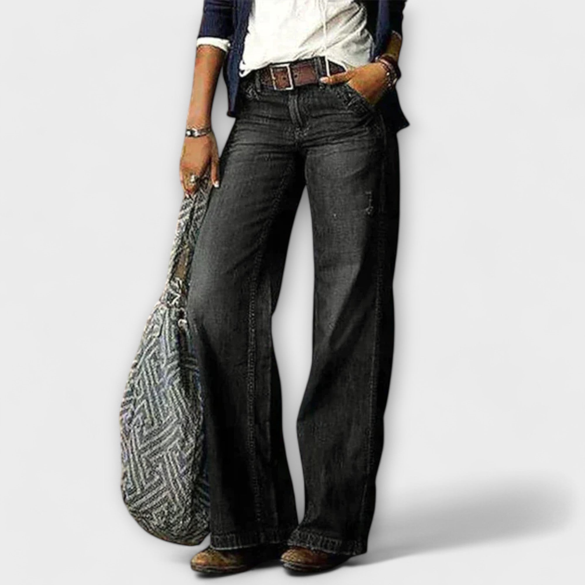 Amara™ | Denim Trousers