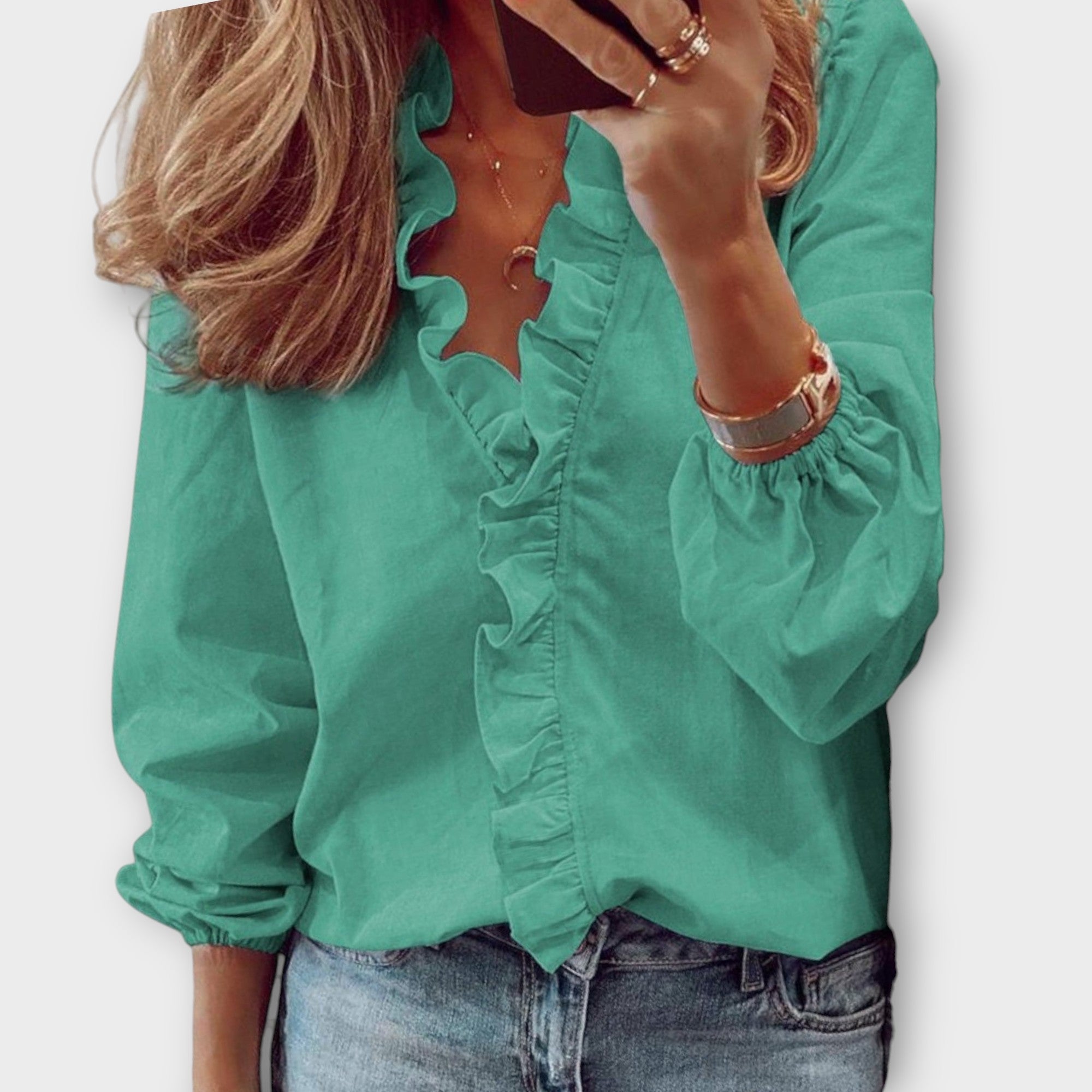 Amara™ | Ruffled Blouse
