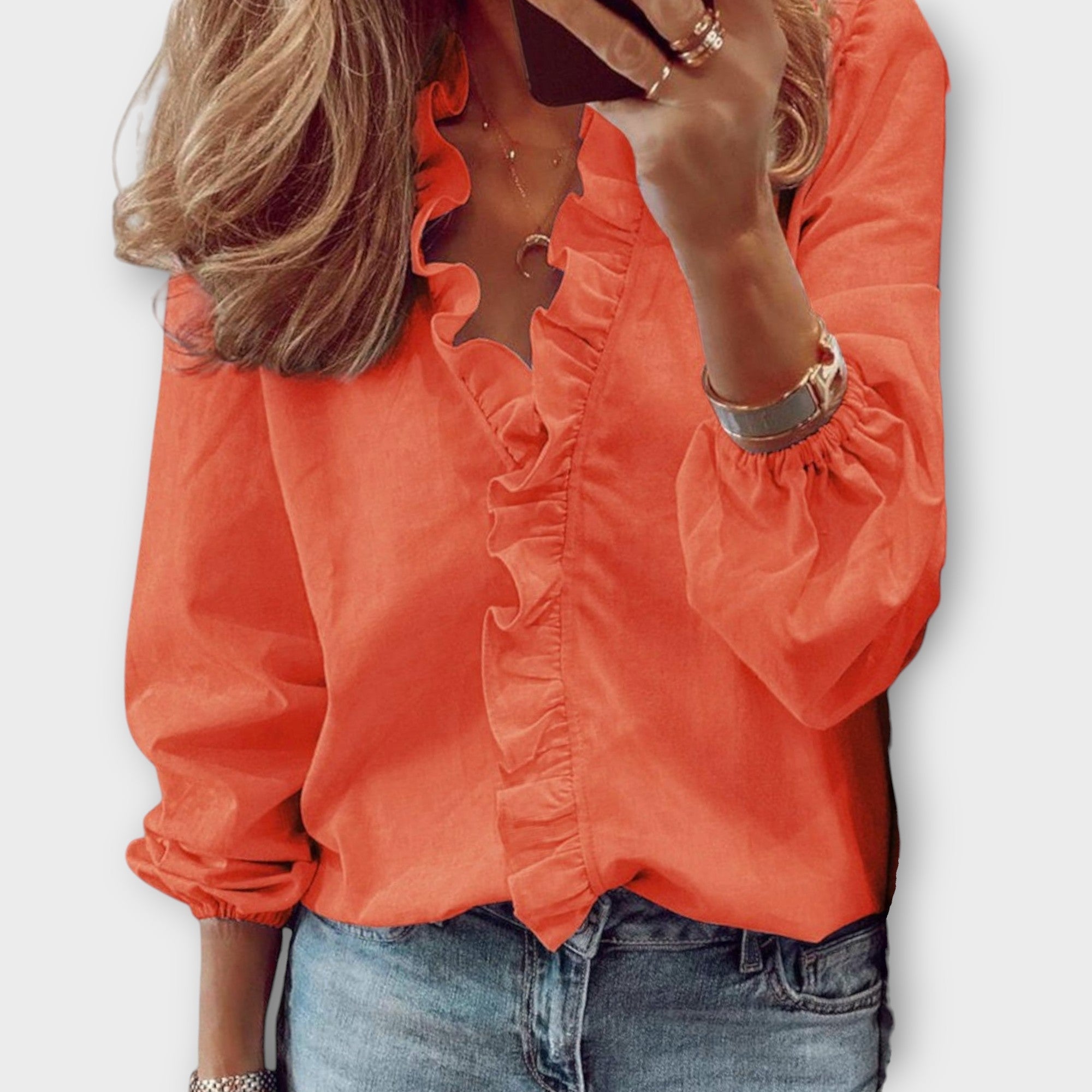 Amara™ | Ruffled Blouse