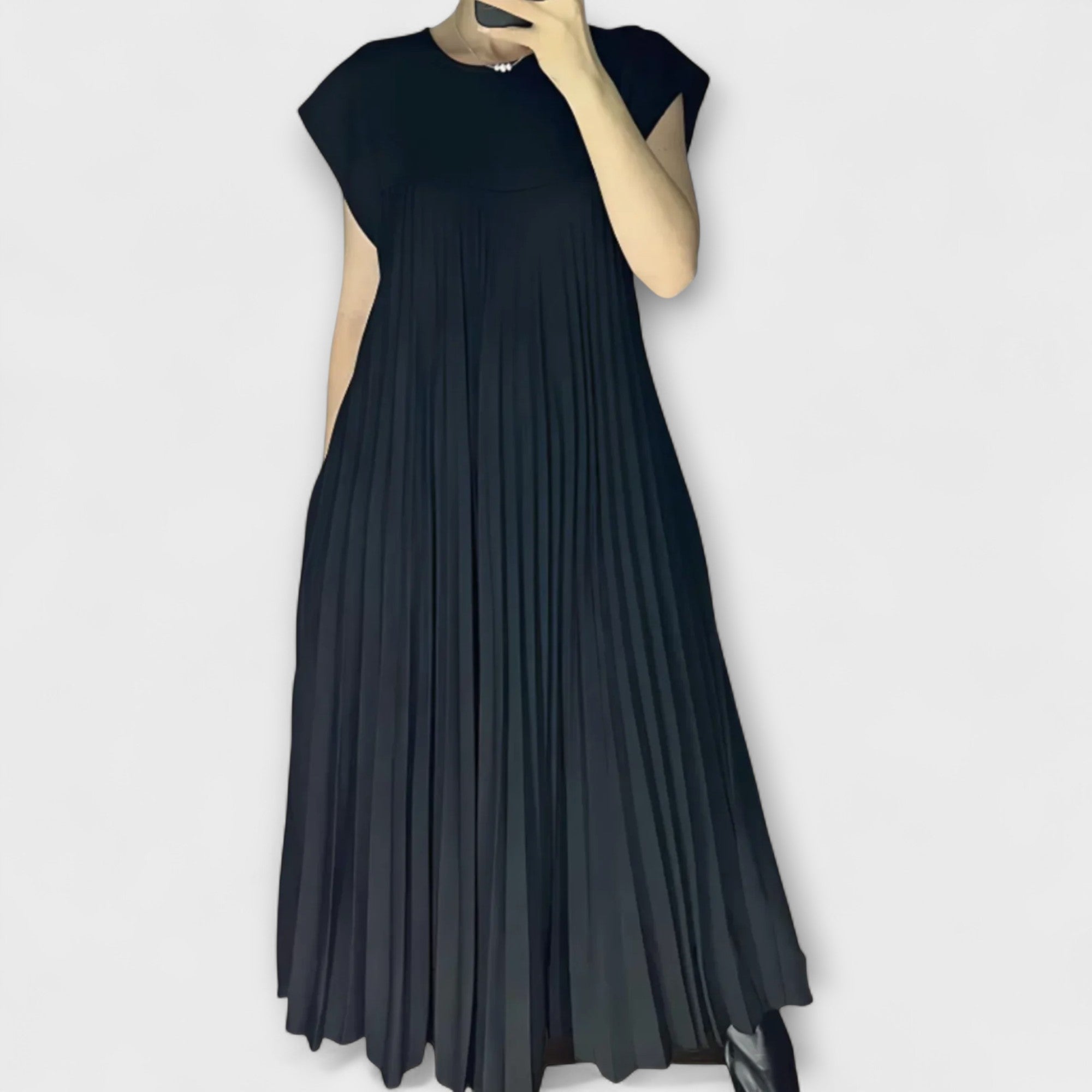 Amara™ | Elegant Pleated Dress