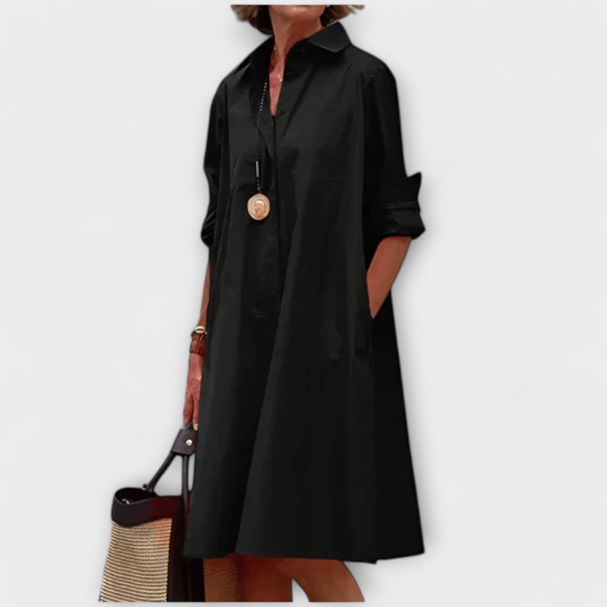 Amara™ | Shirt Dress