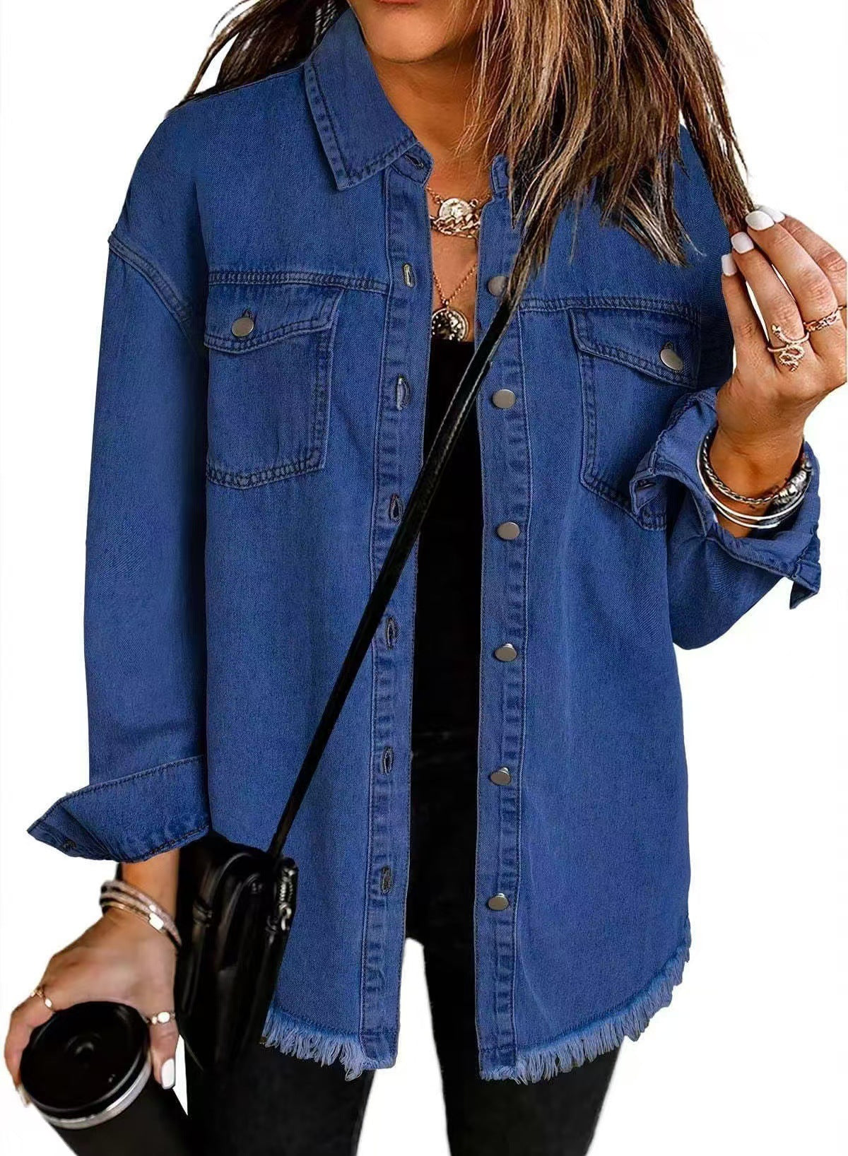 Amara™ - Klassisk vardagsjeansjacka