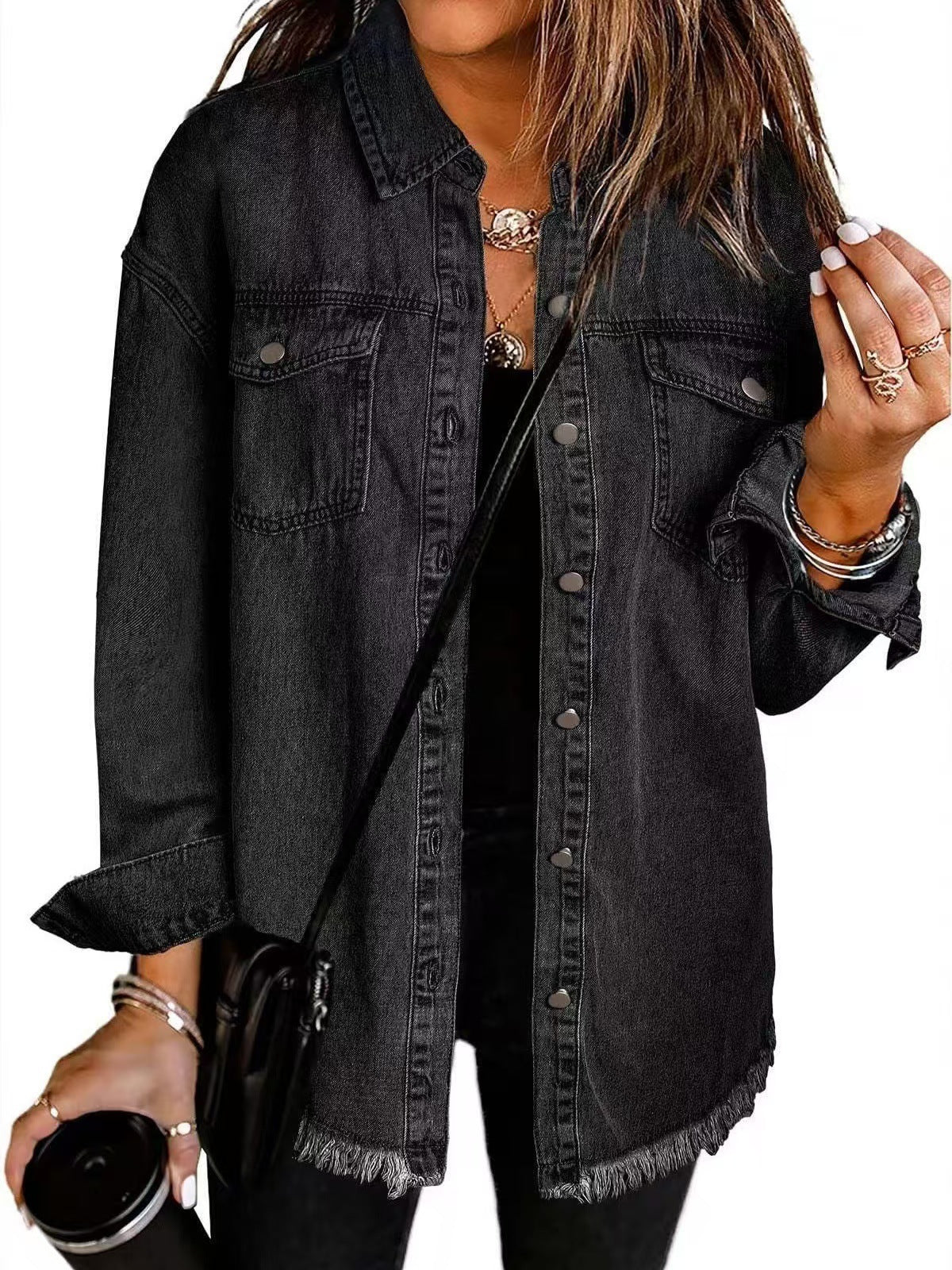 Amara™ - Klassisk vardagsjeansjacka