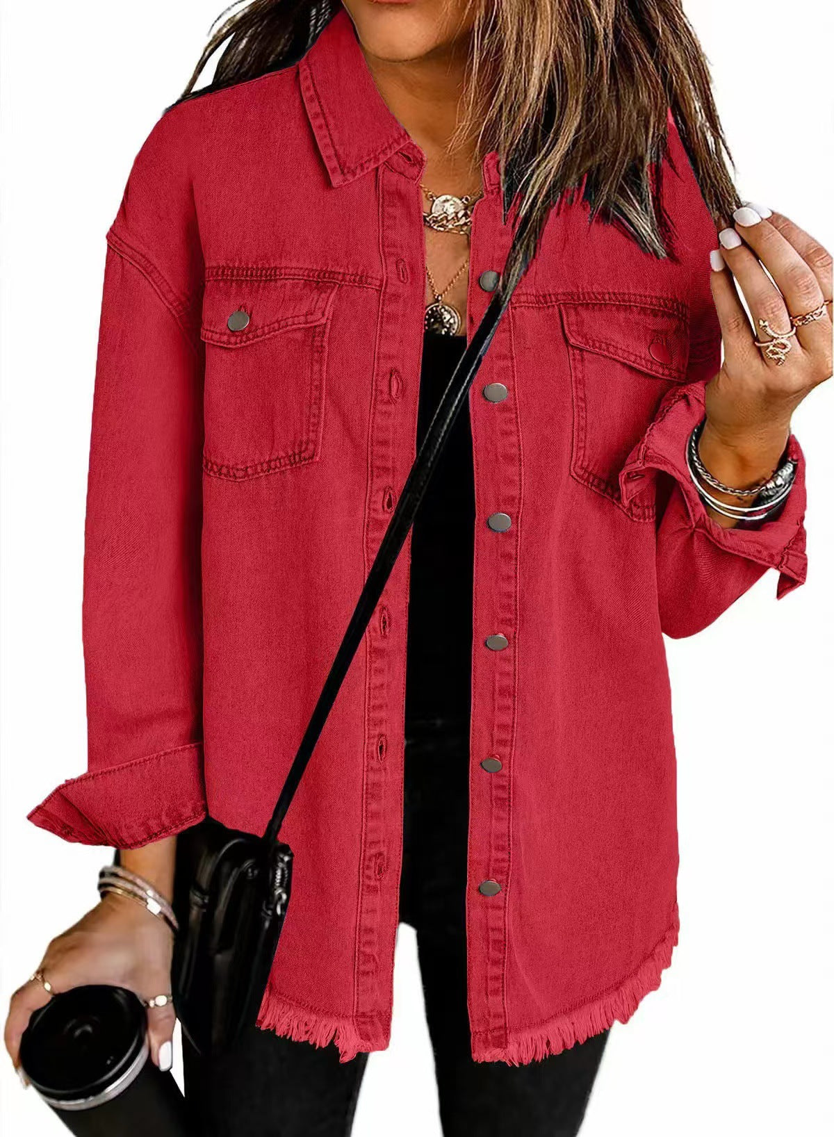 Amara™ - Klassisk vardagsjeansjacka