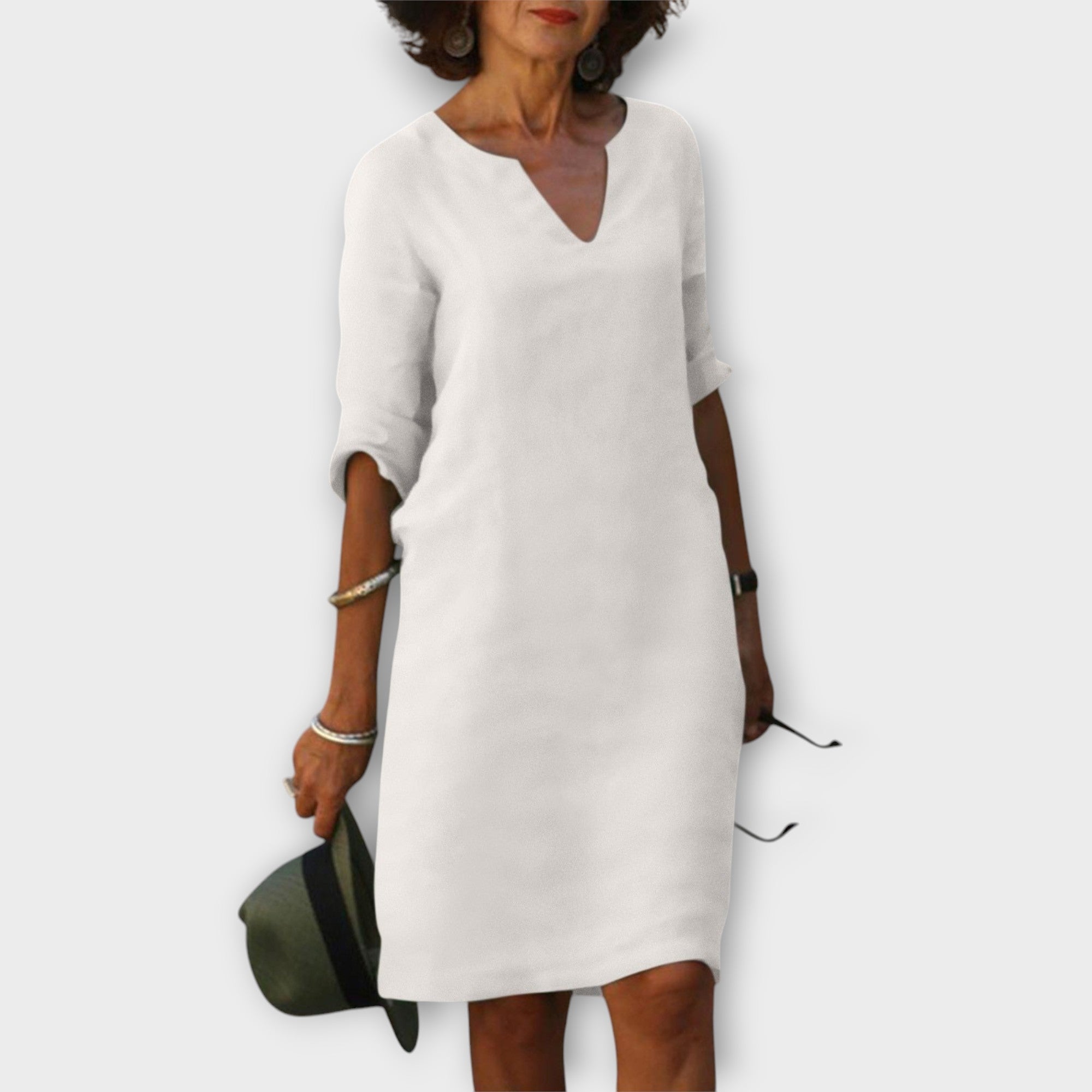 Amara™ | Sophisticated Midi Dress