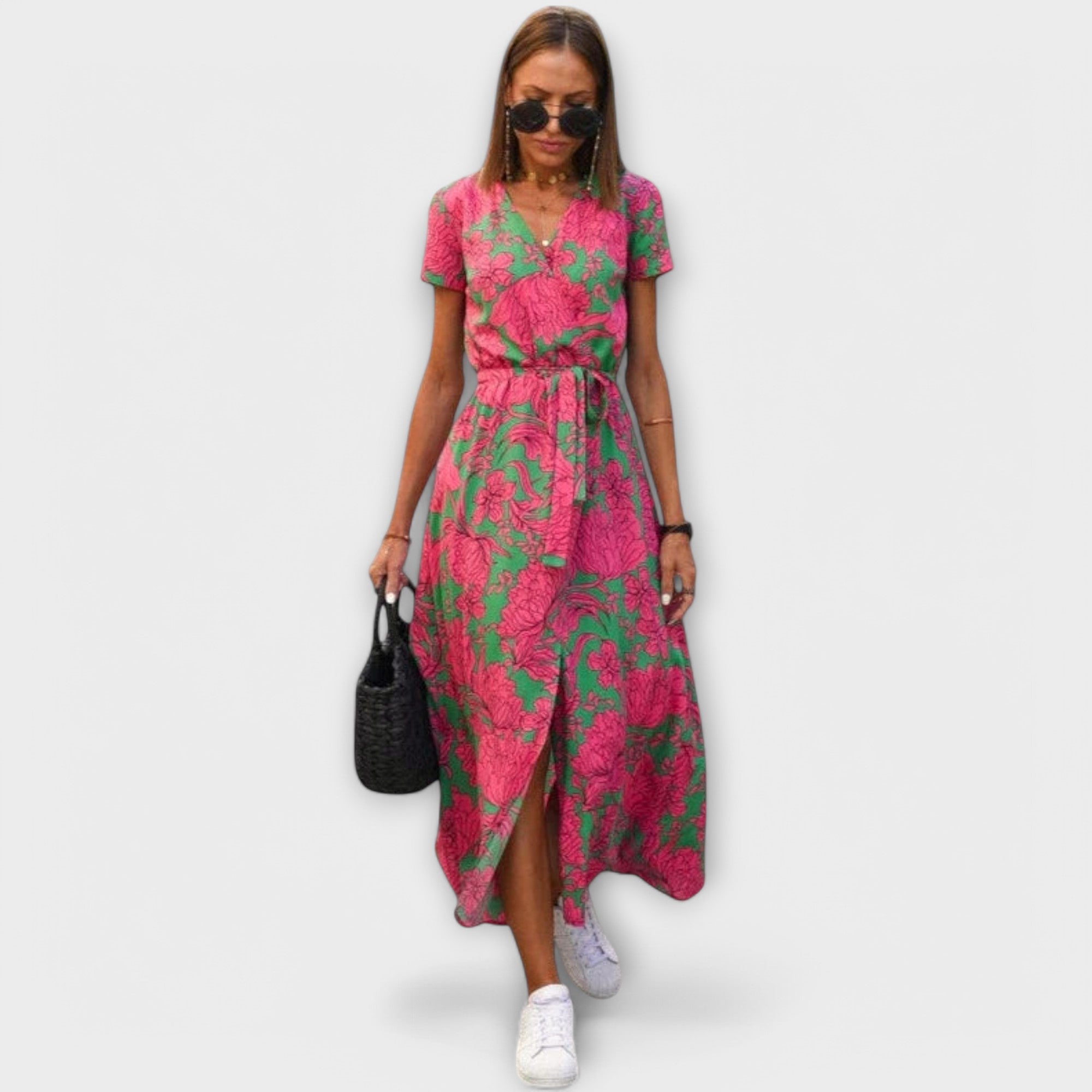 Amara™ | Wrap Maxi Dress