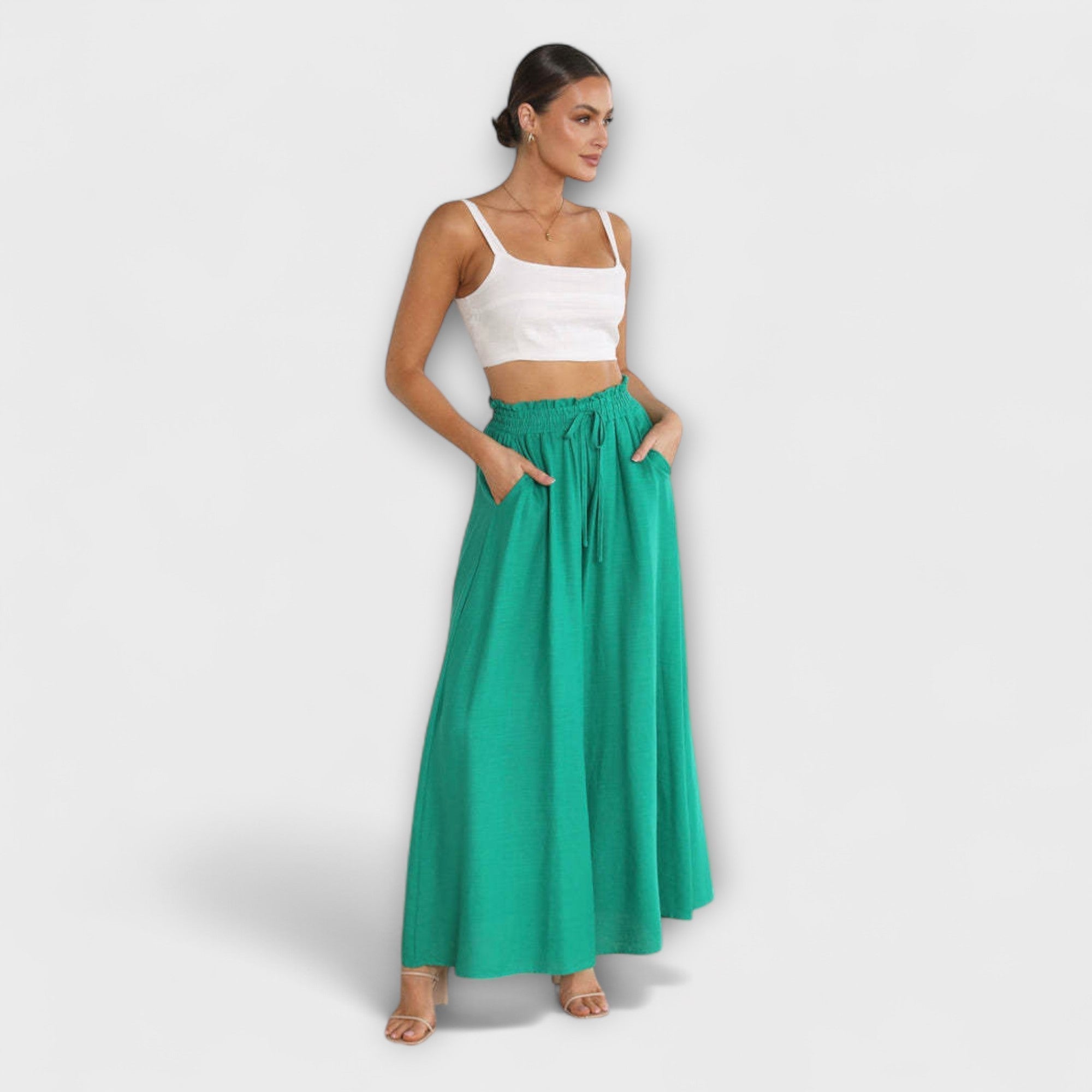 Amara™ | Comfortable Pleated Trousers