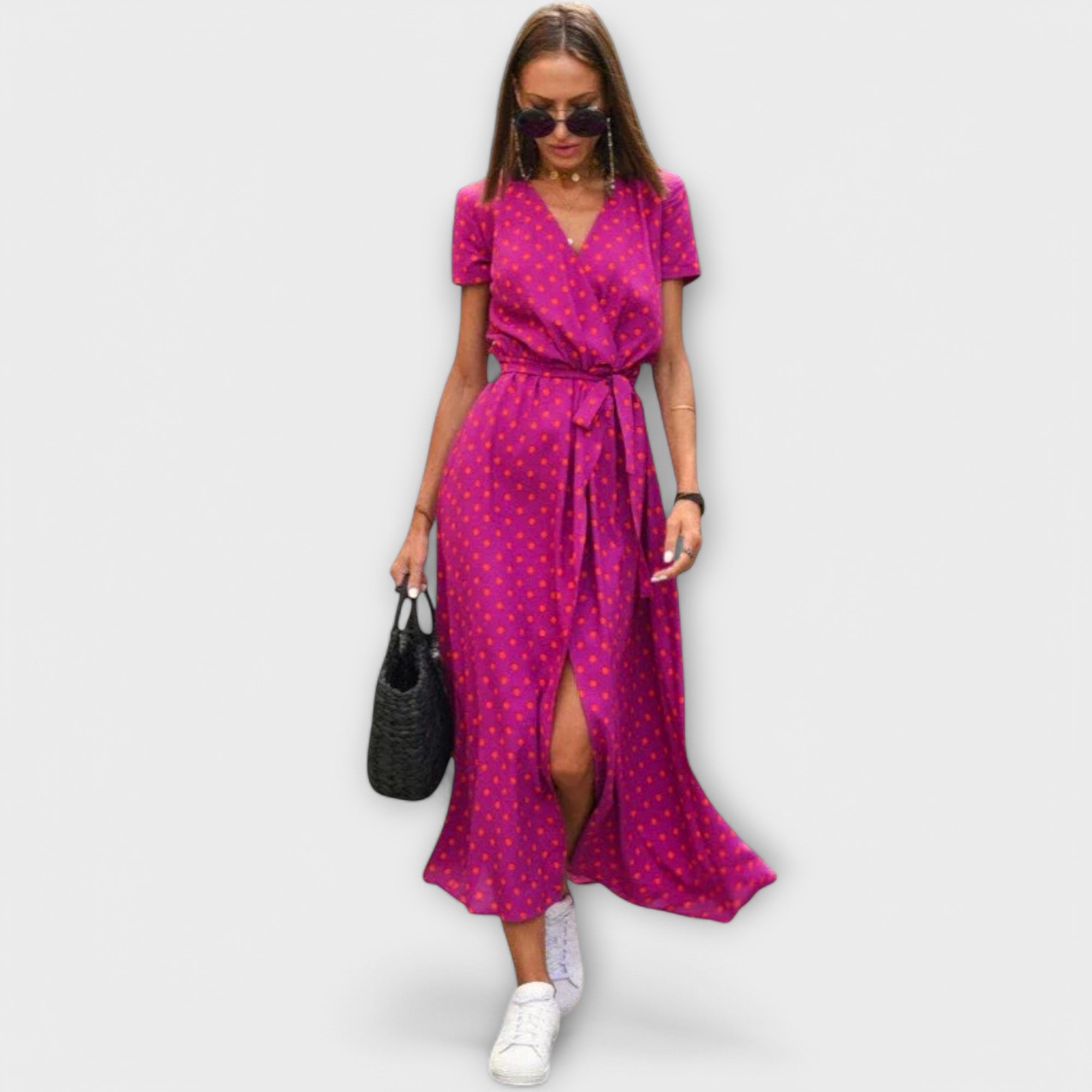 Amara™ | Wrap Maxi Dress