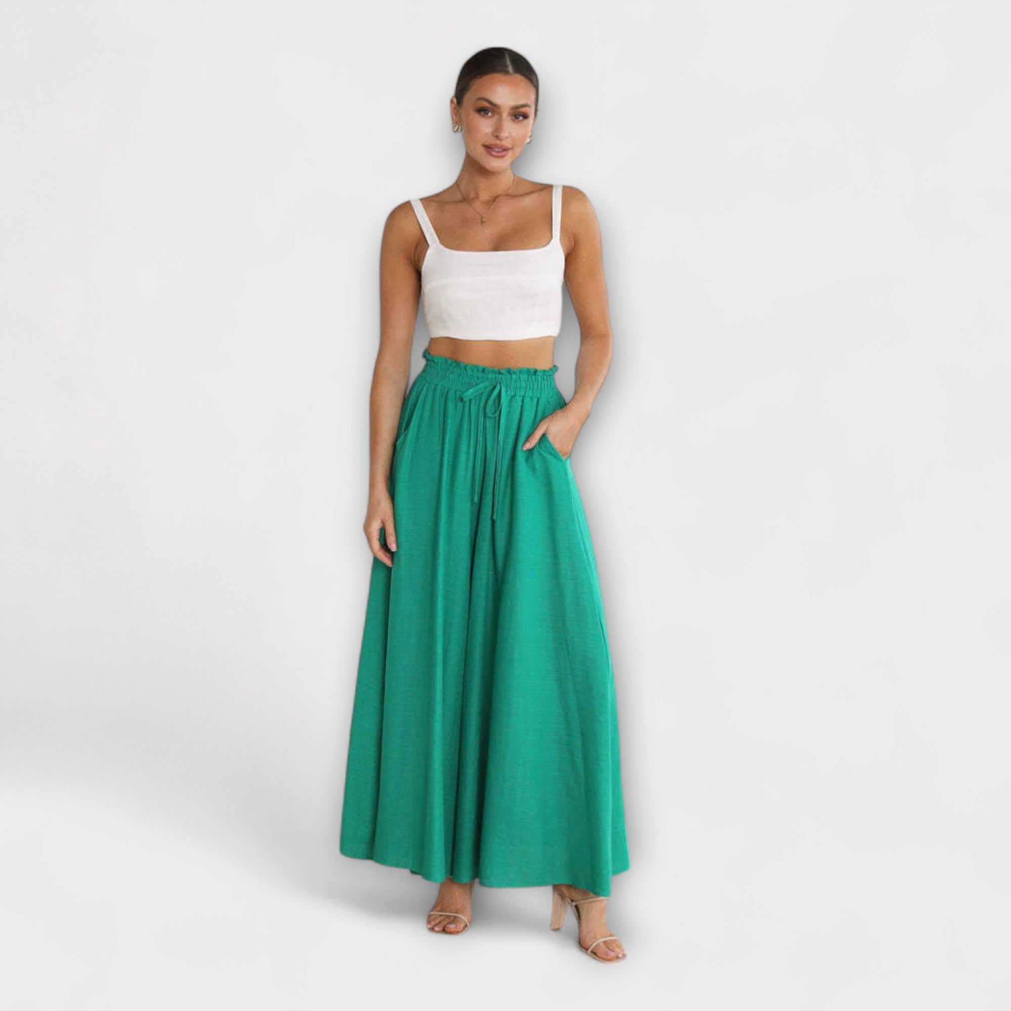 Amara™ | Comfortable Pleated Trousers