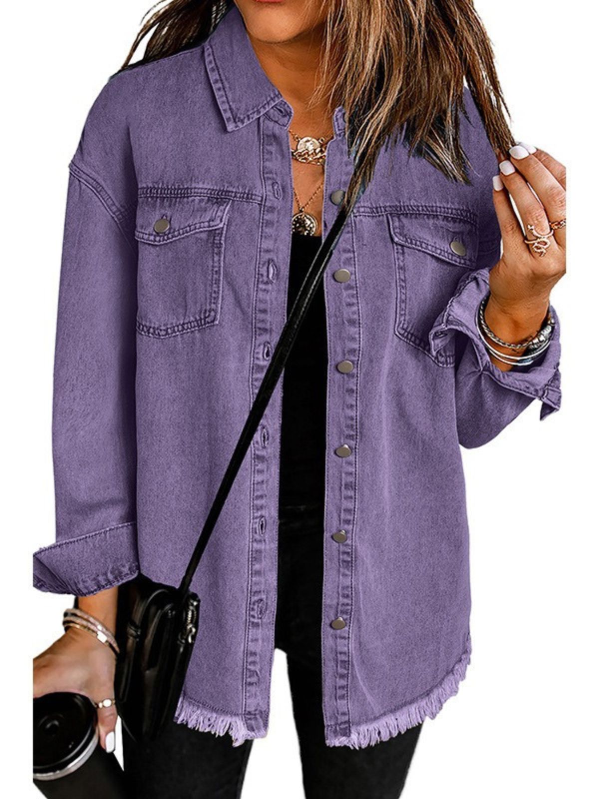 Amara™ - Klassisk vardagsjeansjacka
