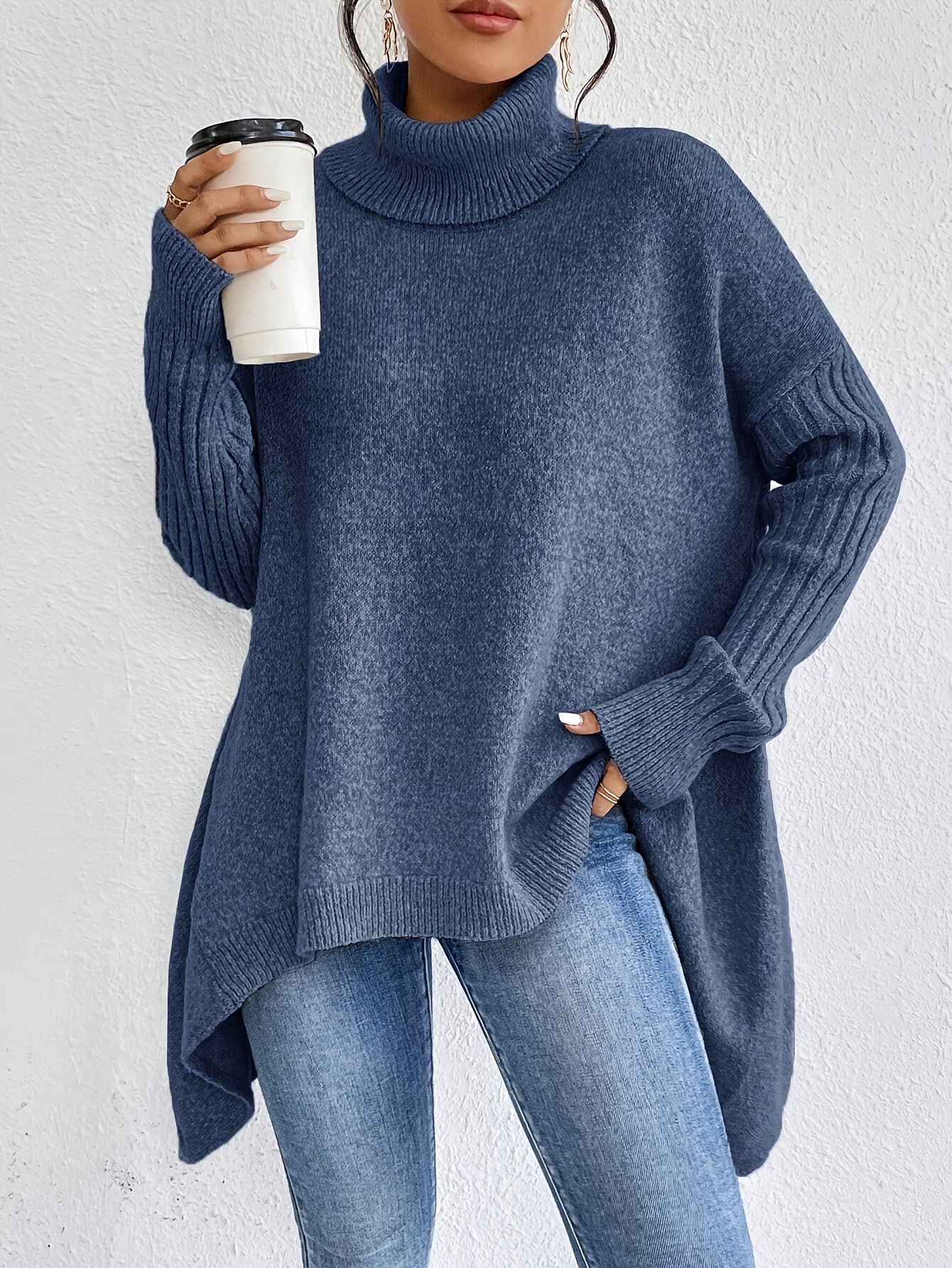 Amara™ – High neck sweater