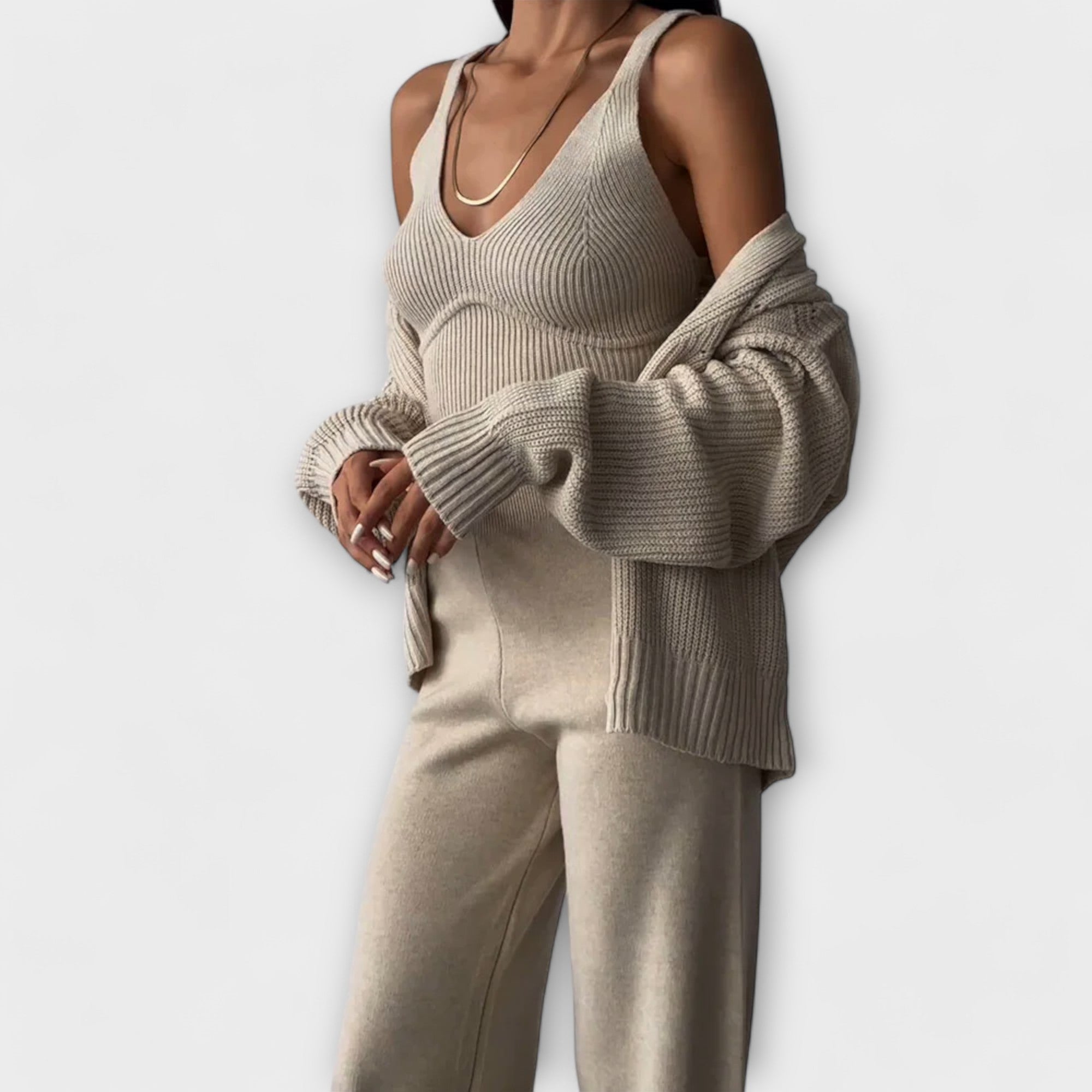 Amara™ | Three-Piece Knit Set