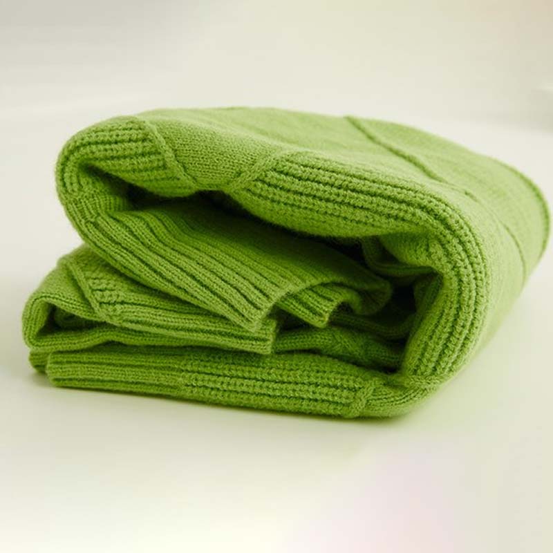 Amara™ | Structured knit jumper with a high neck