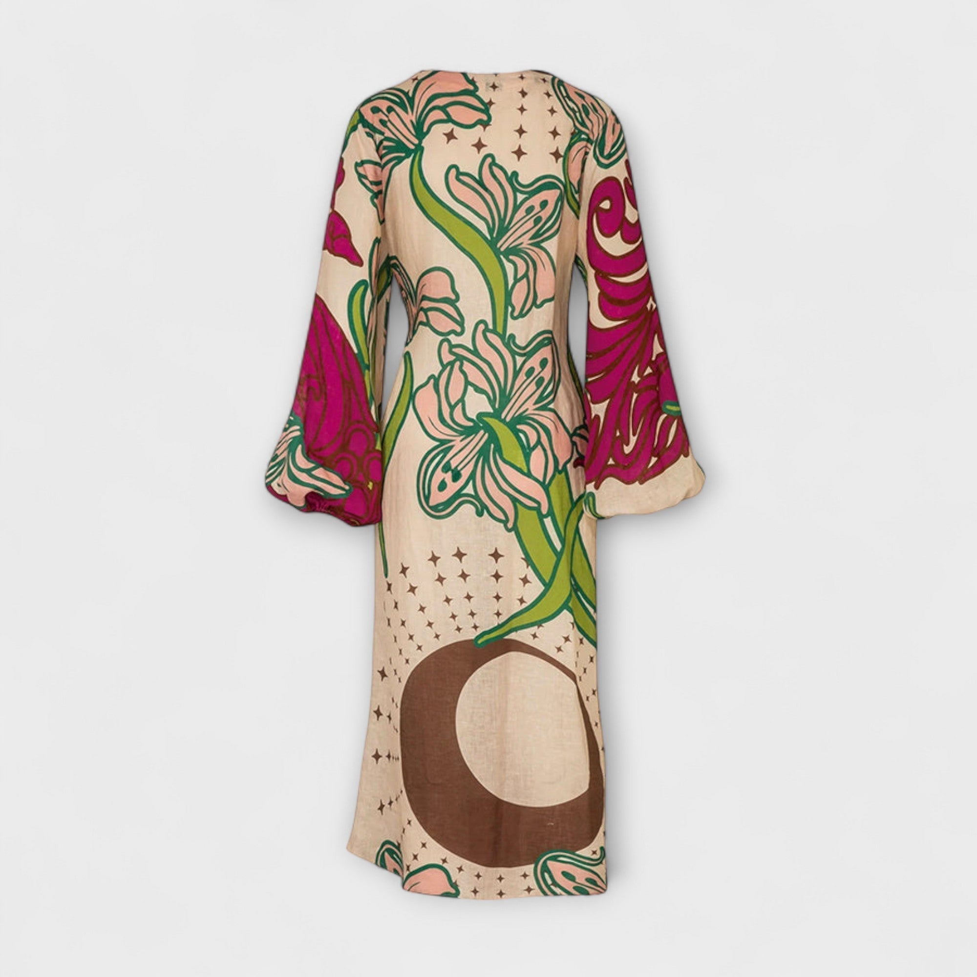 Amara™ | Tie Waist Maxi Dress