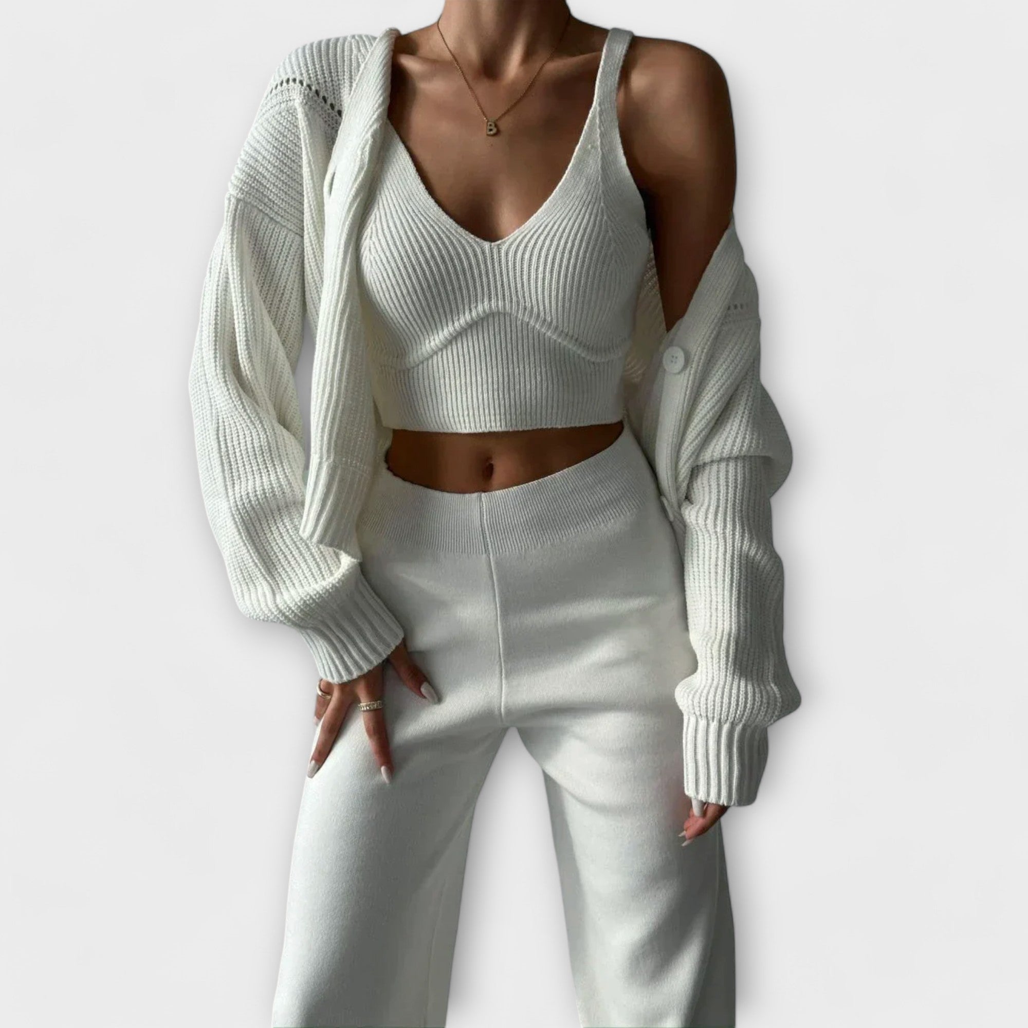 Amara™ | Three-Piece Knit Set