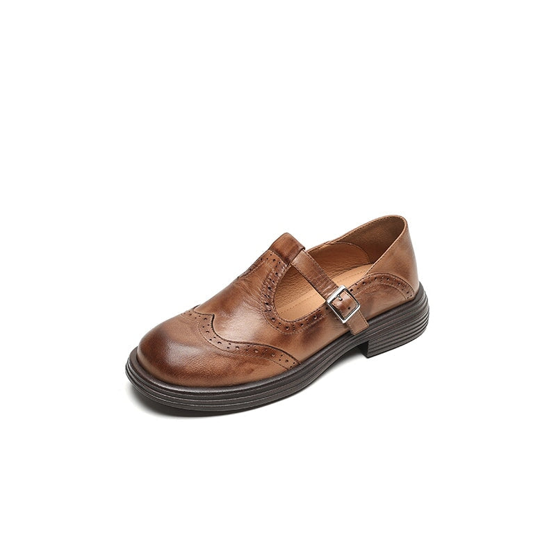 Amara™ | Eleganta Mary Janes i läder
