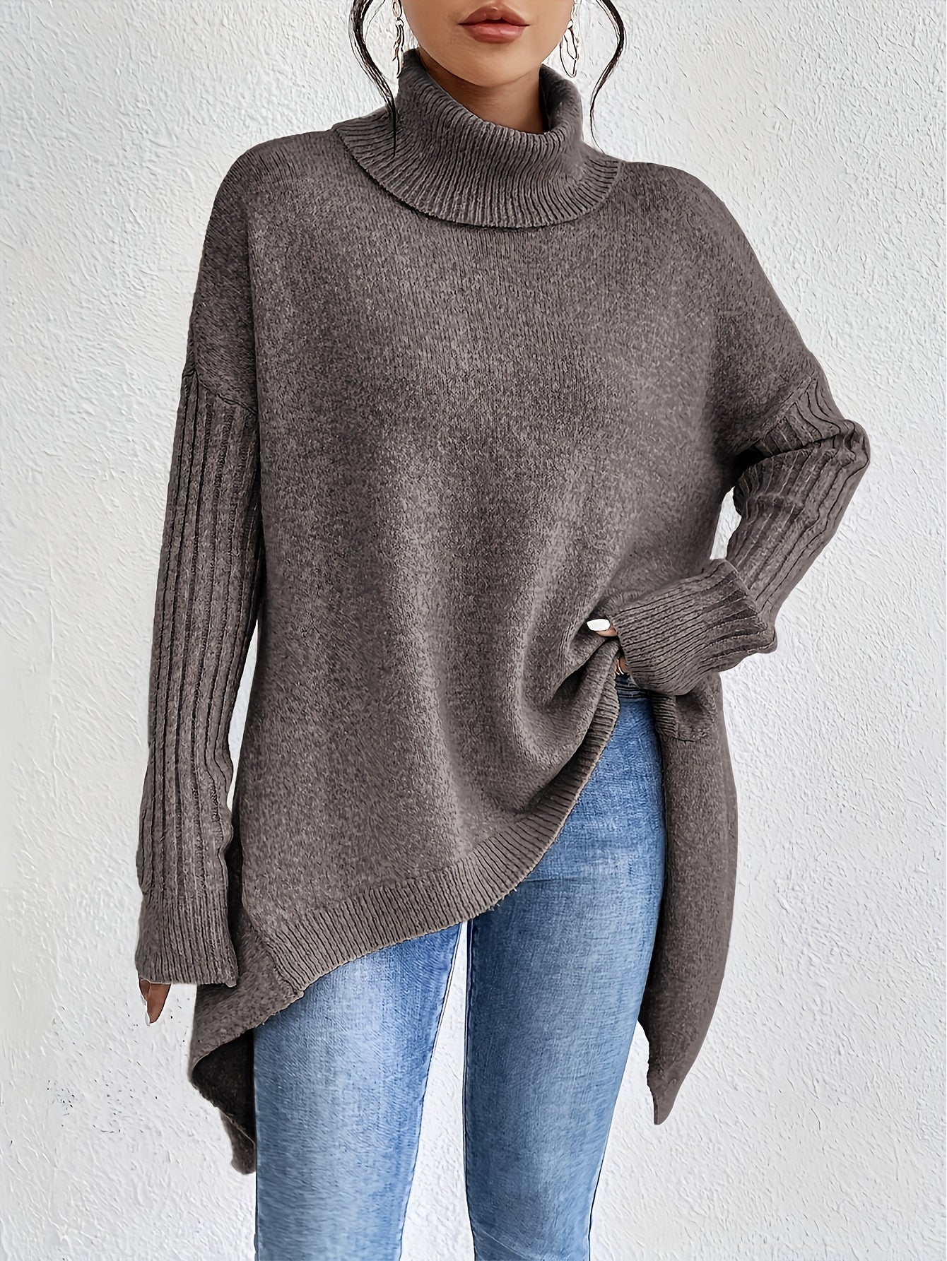 Amara™ – High neck sweater
