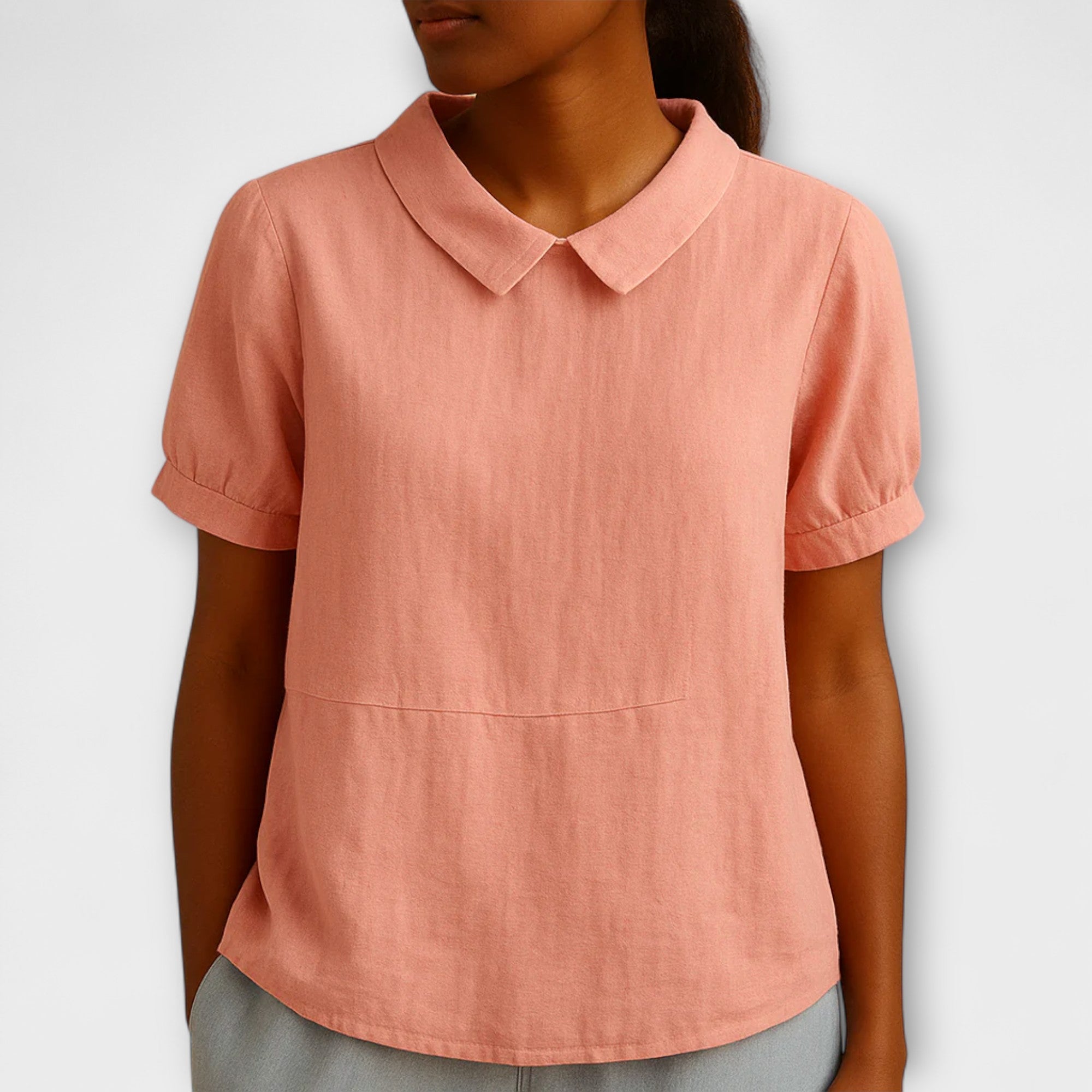 Amara™ | Light Linen Blouse