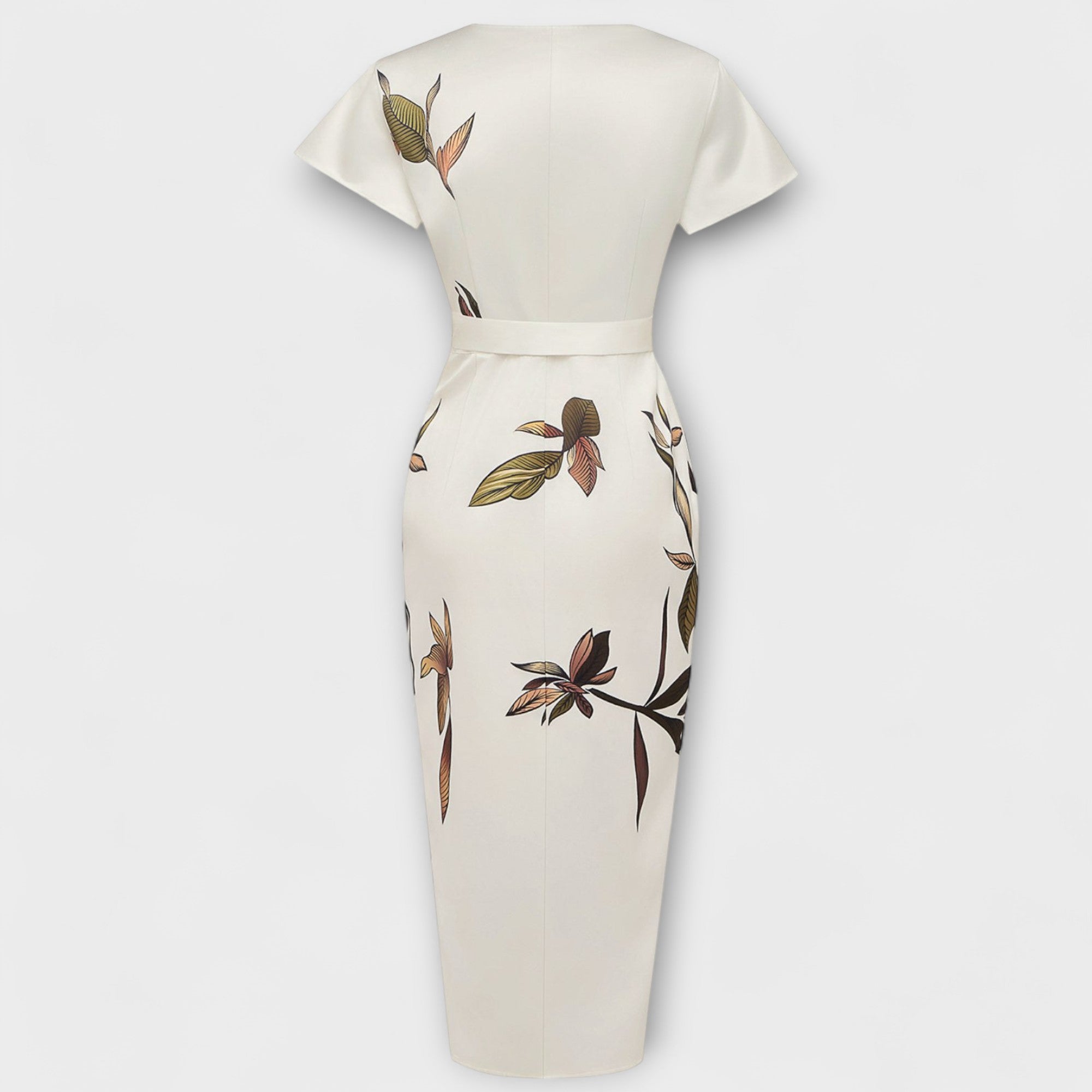 Amara™ | Satin Wrap Dress