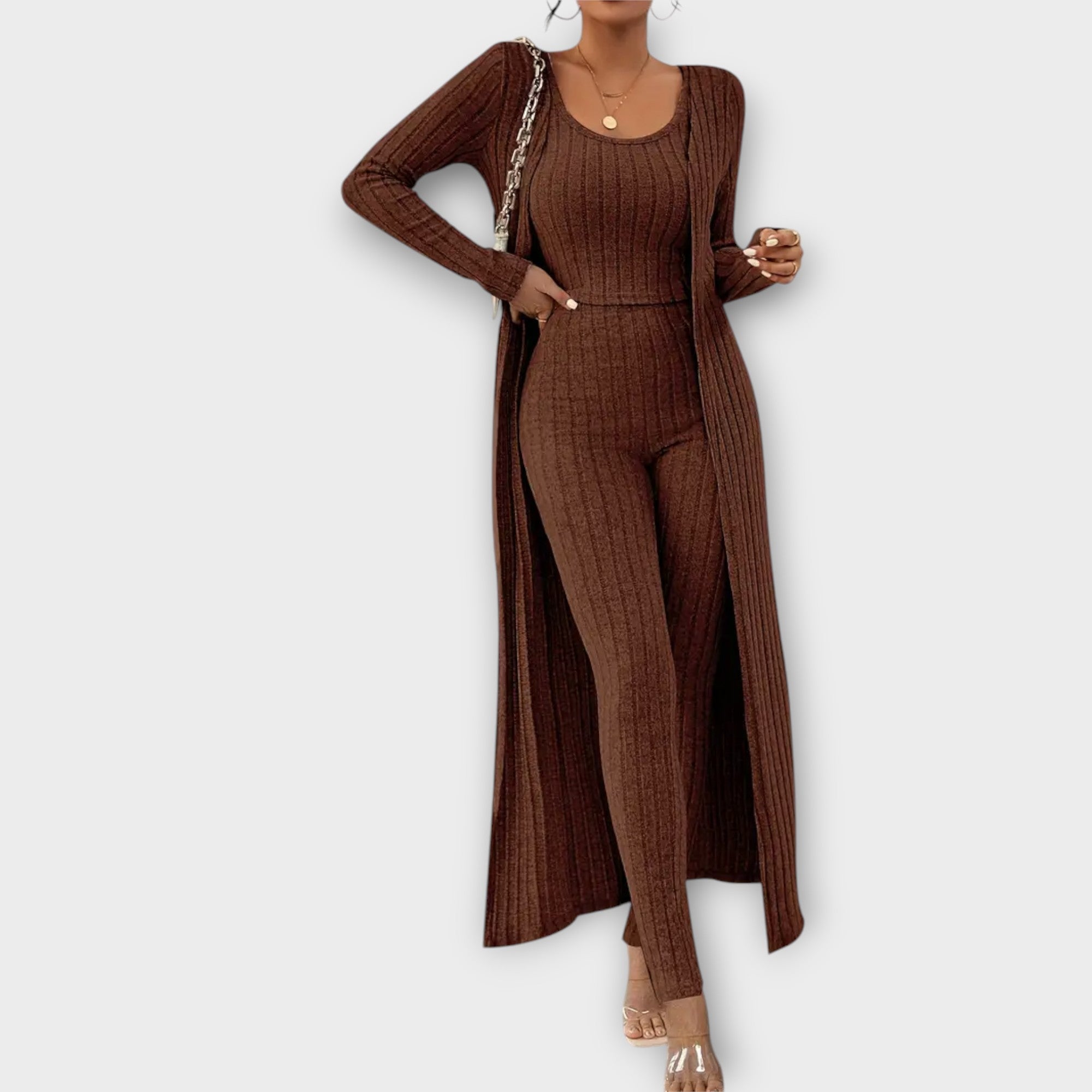 Amara™ | Striped Three-Piece Set