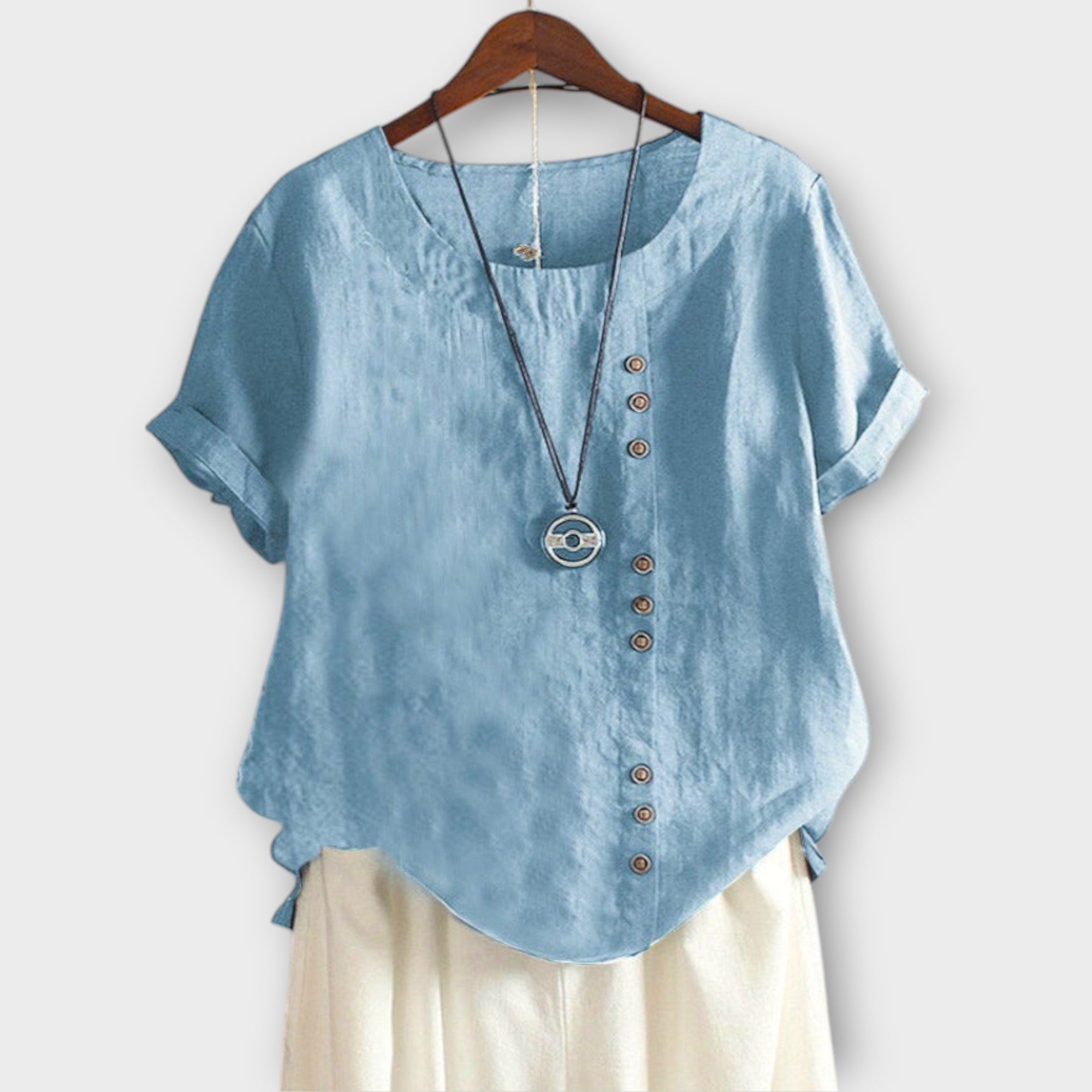 Amara™ | Linen Blouse