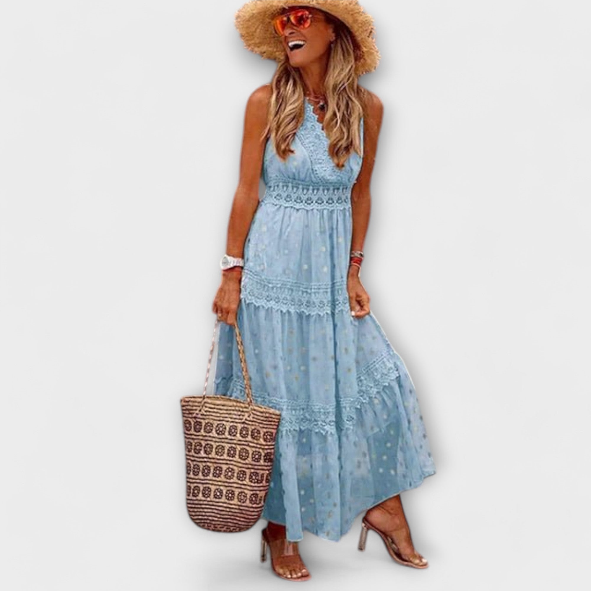 Amara™ | Lace Maxi Dress