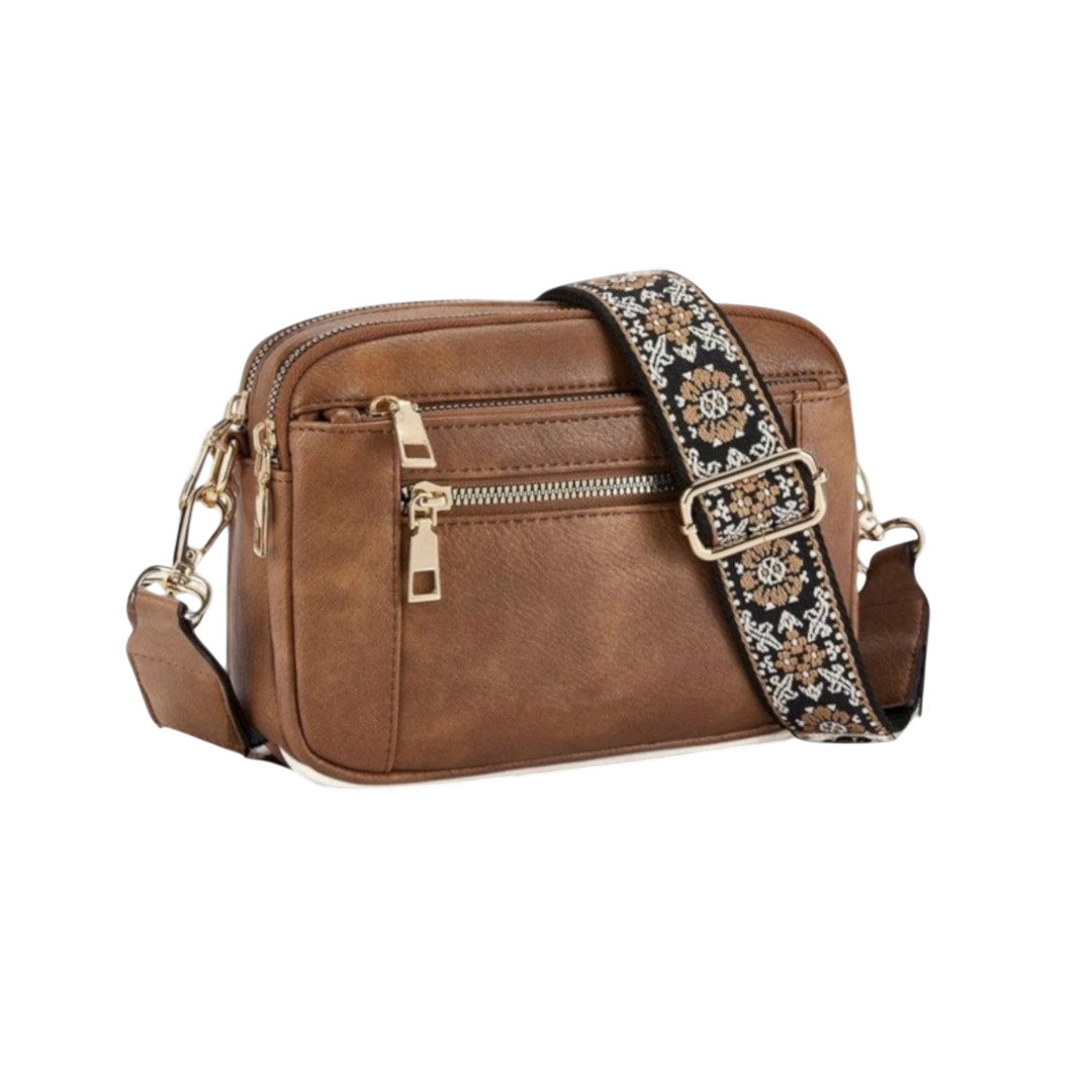 Amara™ -  Elegant Läderaxelväska