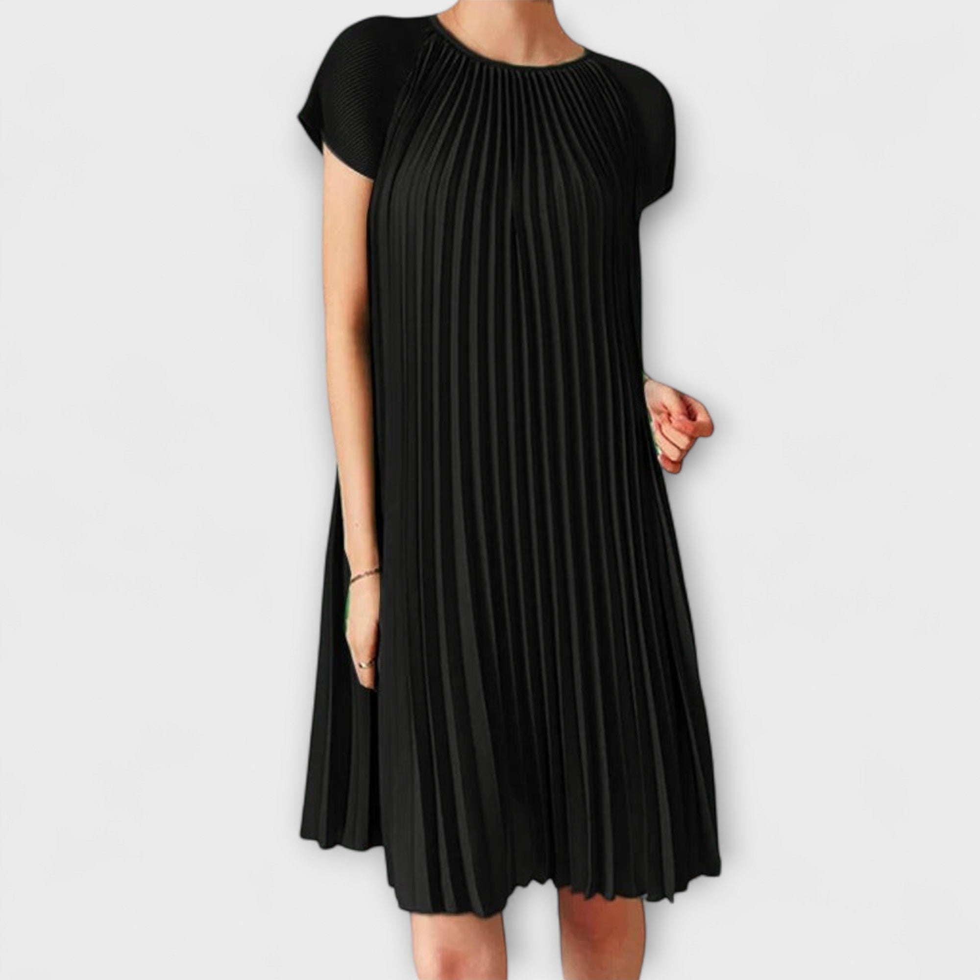 Amara™ | Elegant Pleated Dress