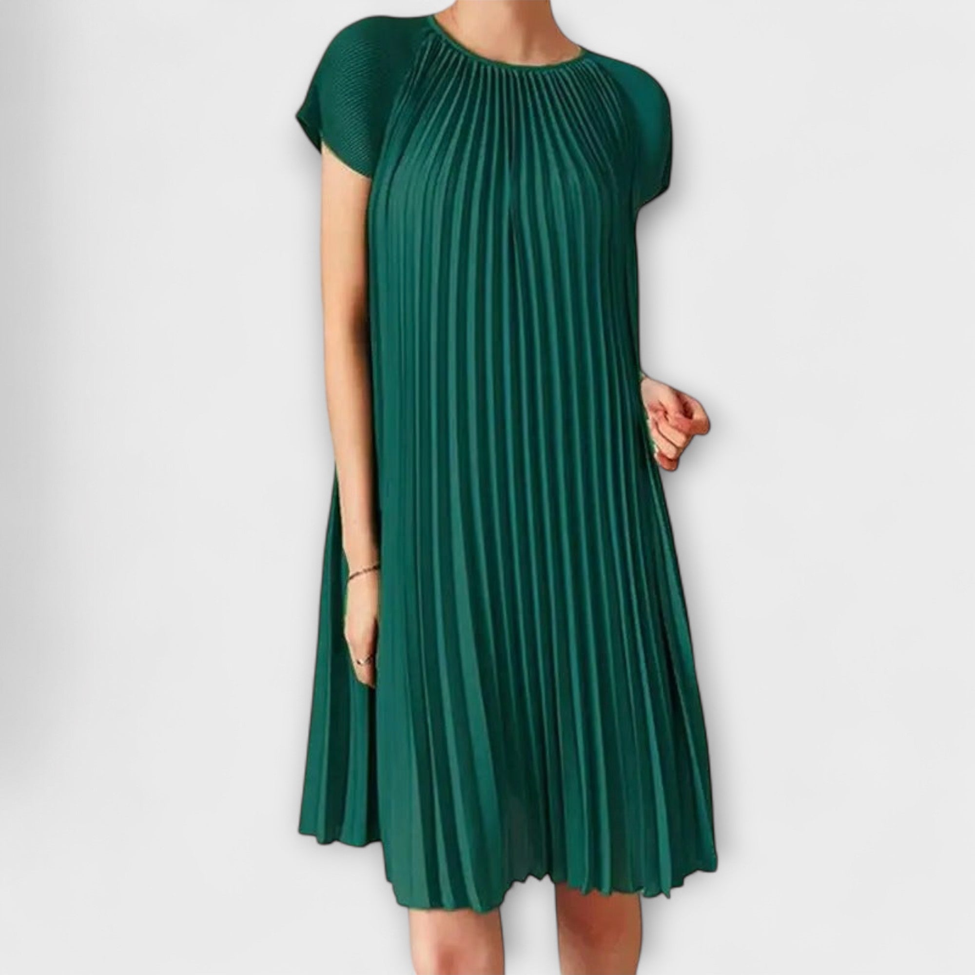 Amara™ | Elegant Pleated Dress