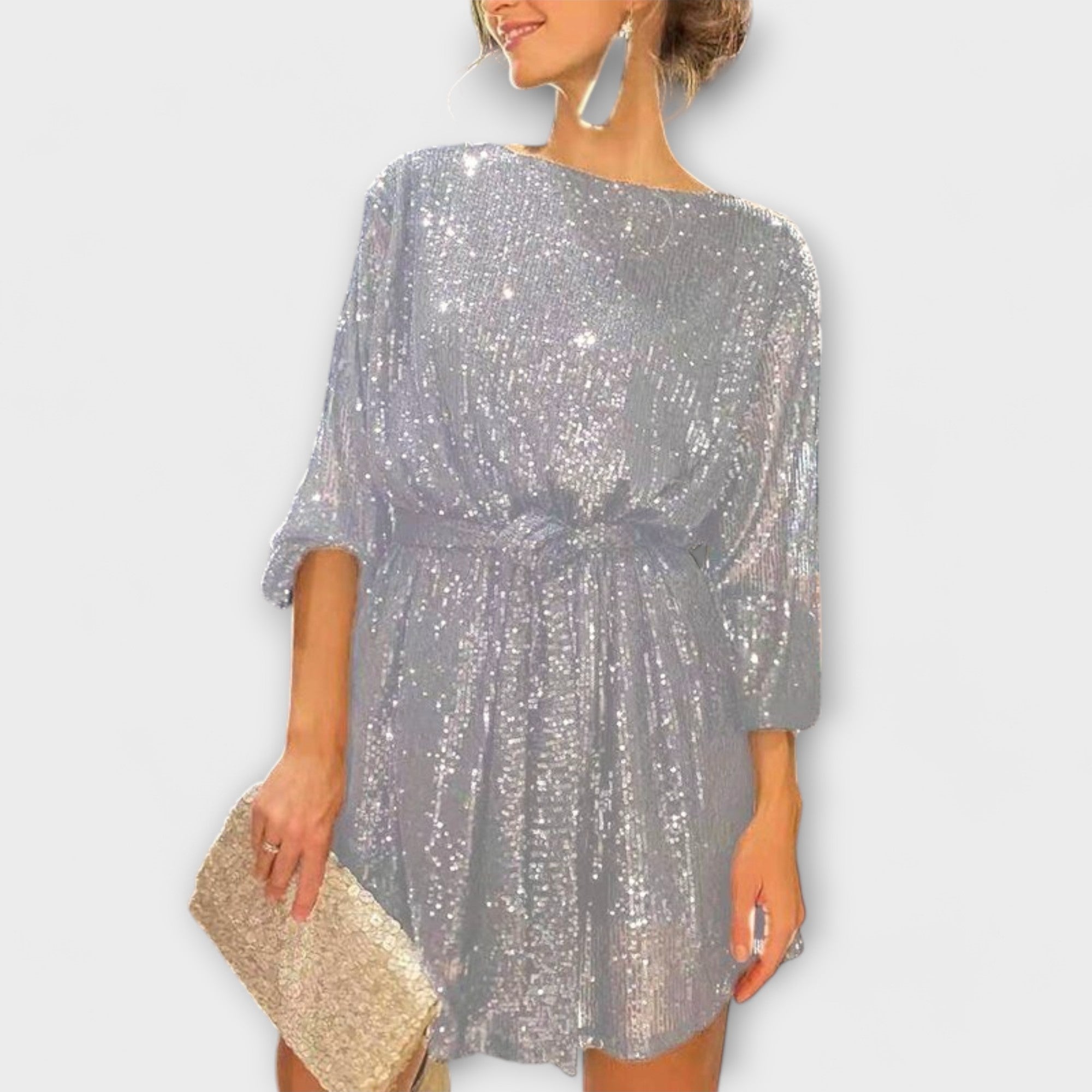 Amara™ | Sequined Mini Party Dress