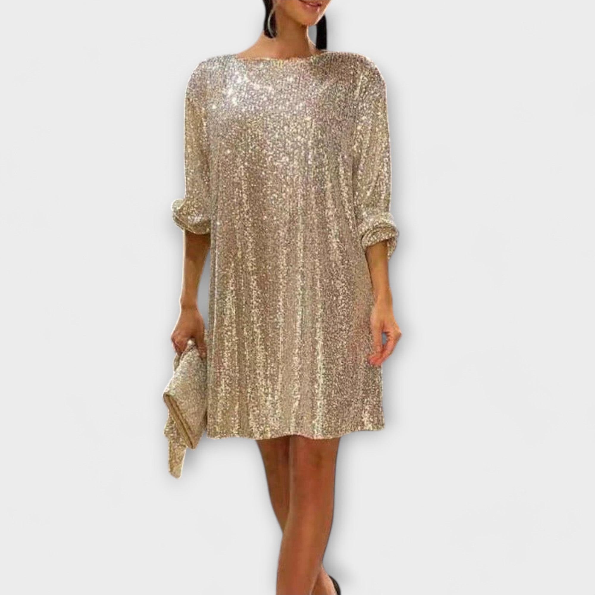 Amara™ | Sequined Mini Party Dress